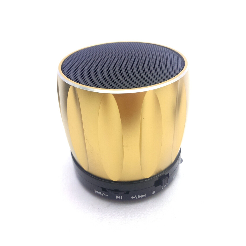 2016 High Quality Bluetooth Speaker Wired for Phone (Gold) Lazada