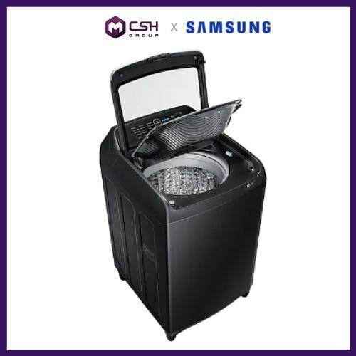 Samsung Top Load Washer With Active Dual Wash Kg Wa N Cv Fq Black