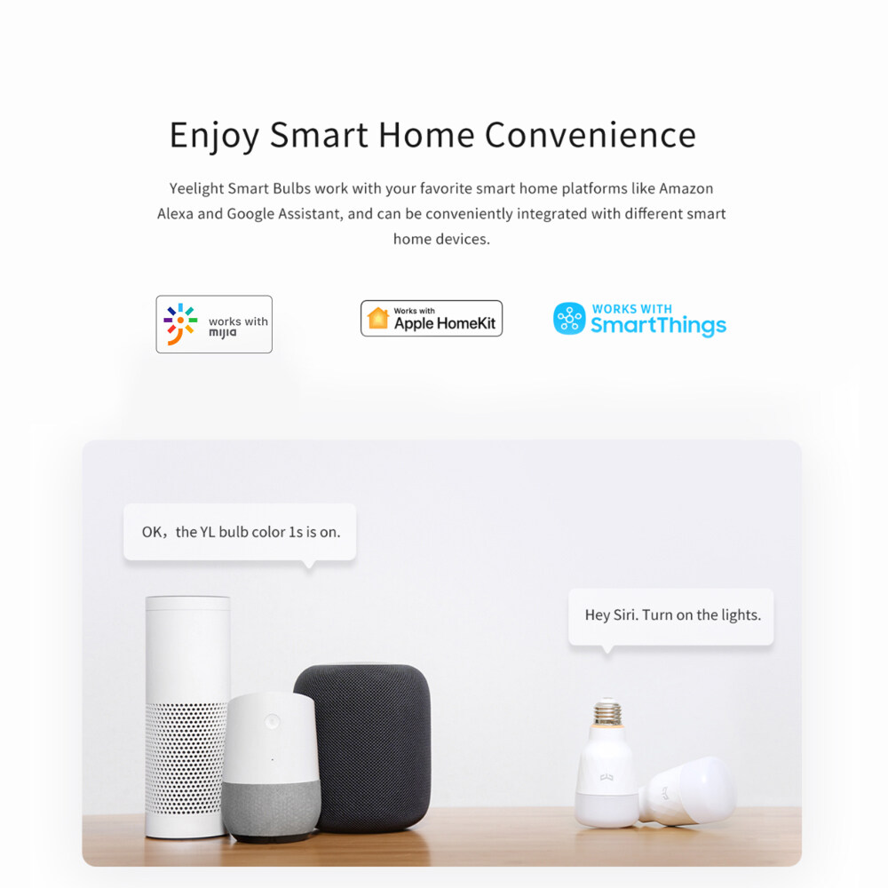 Xiaomi Yeelight Homekit — Xiaomipad.ru