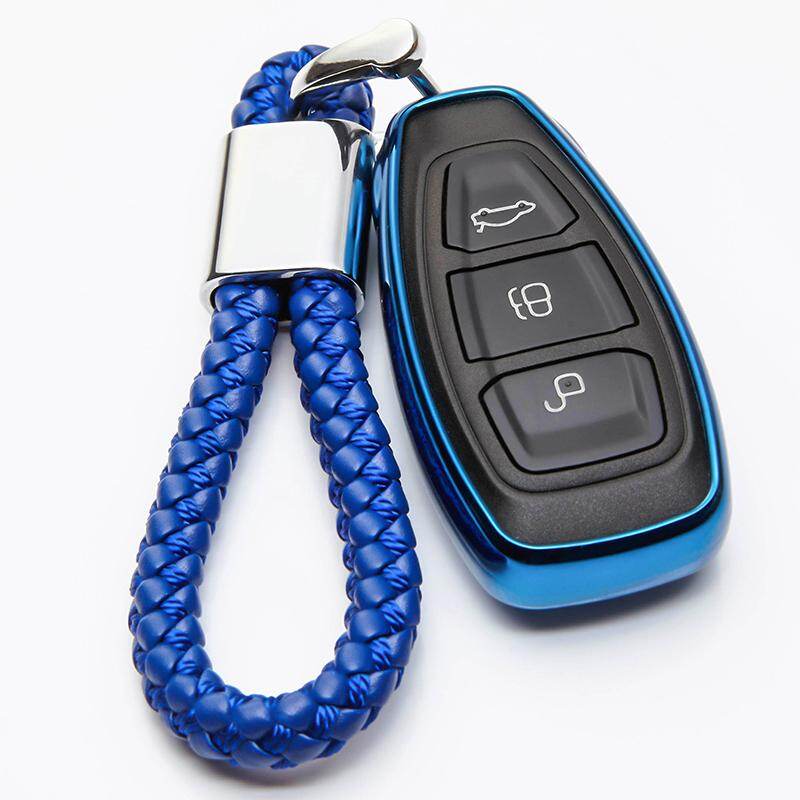 Cho Ford Fiesta Focus 3 4 Mk3 Mk4 Mondeo Ecosport Kuga Focus St New Fiesta 2012 2013 2014 2015 2016 2017 Vỏ Bọc Chìa Khóa Xe Tpu