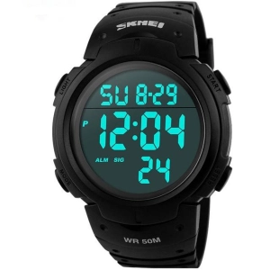 ภาพหน้าปกสินค้าSKMEI ผู้ชายนาฬิกากีฬากลางแจ้งผู้ชาย LED อิเล็กทรอนิกส์ดิจิตอลนาฬิกา50M Waterproof Chronograph Multi-Fon Watch 1068 ที่เกี่ยวข้อง