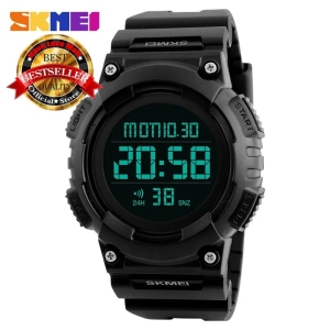 ภาพหน้าปกสินค้าSKMEI Men Sports Watches Waterproof L Brand Fashion Watch Mon Alarm Digital Wristwatches ที่เกี่ยวข้อง