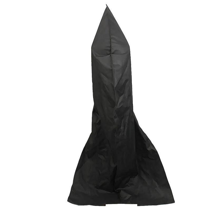 MagiDeal Garden Parasol Cover Waterproof Protector Umbrella Patio Cover Black 280cm