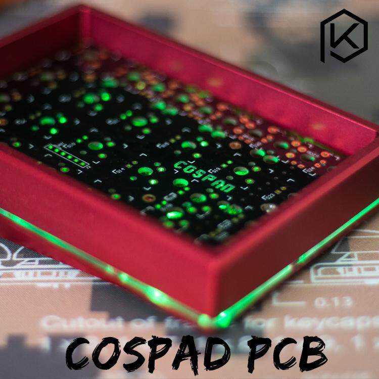 2023hot cospad tùy chỉnh Bàn Phím Cơ Kit up TP 24 phím hỗ trợ TKG-TOOLS underglow RGB PCB 20% lập trình Numpad xd21 xd24