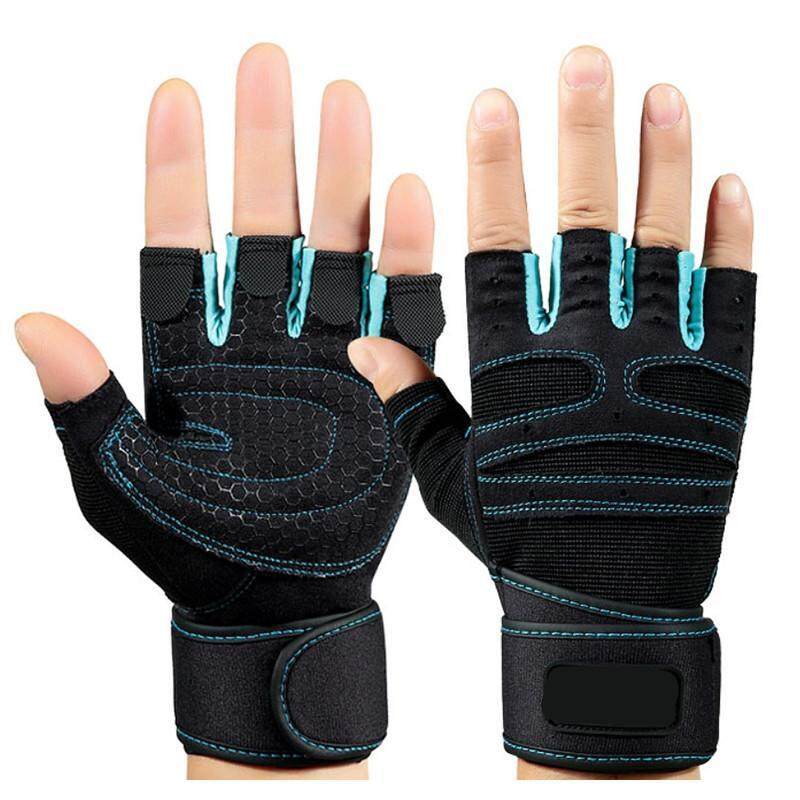 Mens and Womens Sport Gym Gloves Fitness Non-slip Gloves