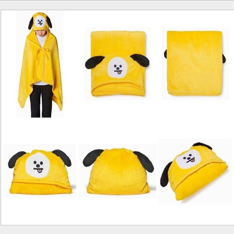 Hooded Blanket Bt21 Chimmy Hoodie Bts Chimmy Chimmy Bt21 Hoodie