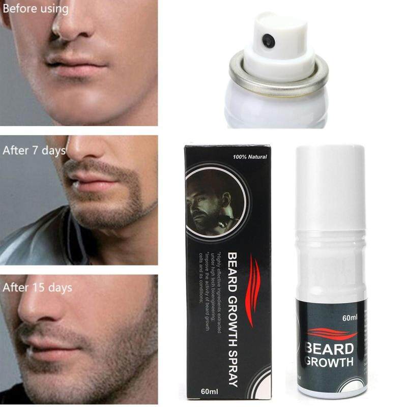 100% Pro Natural Beard Growth Spray Stimulator Grow Hair Grower Fast Beard boost nhập khẩu