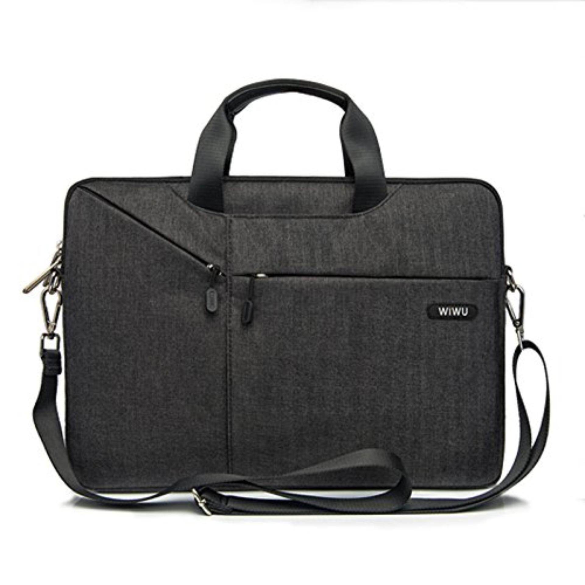 WIWU 13 Inch Waterproof Laptop Bag for Macbook Pro/Air/Retina (Black)
