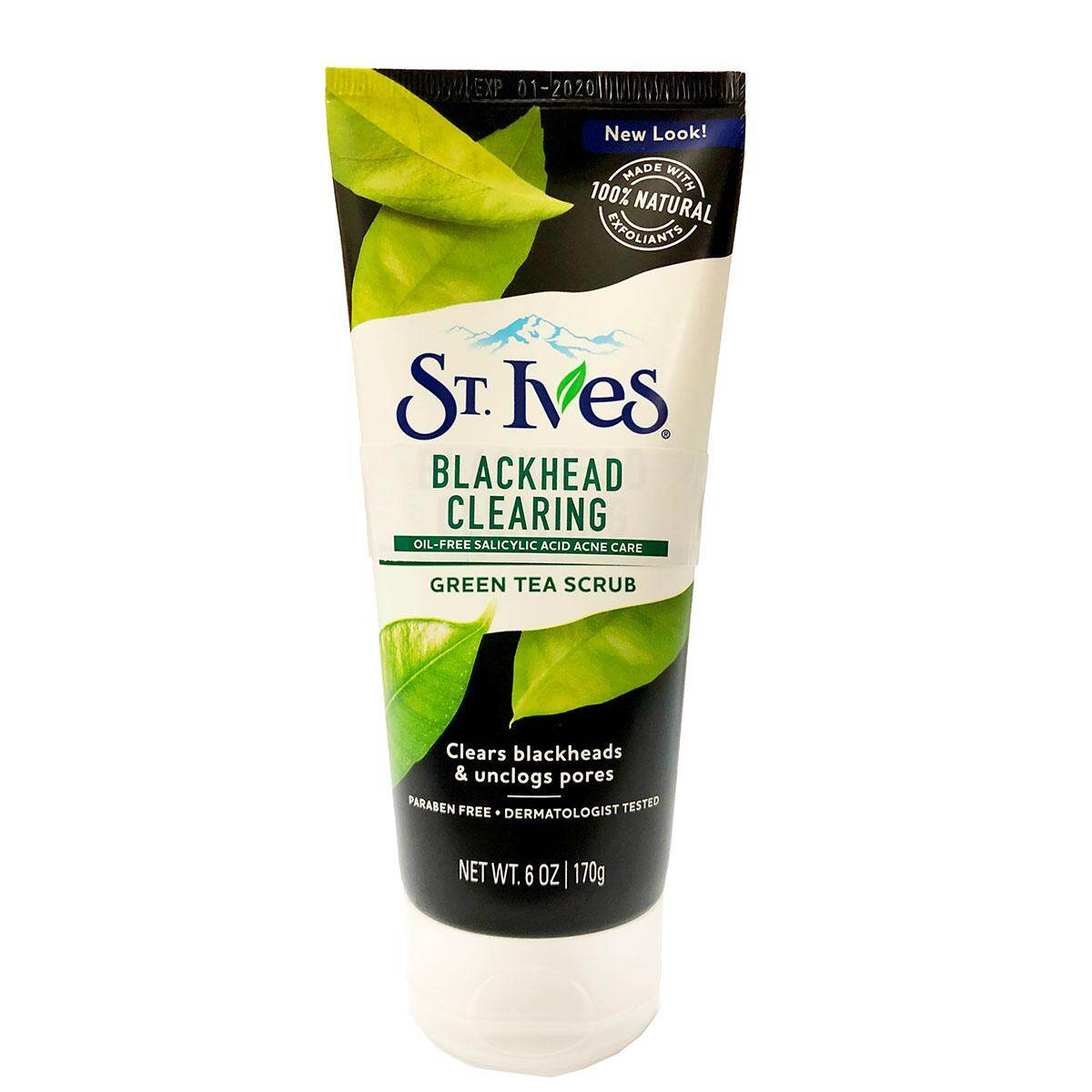 kebaikan scrub st ives acne control