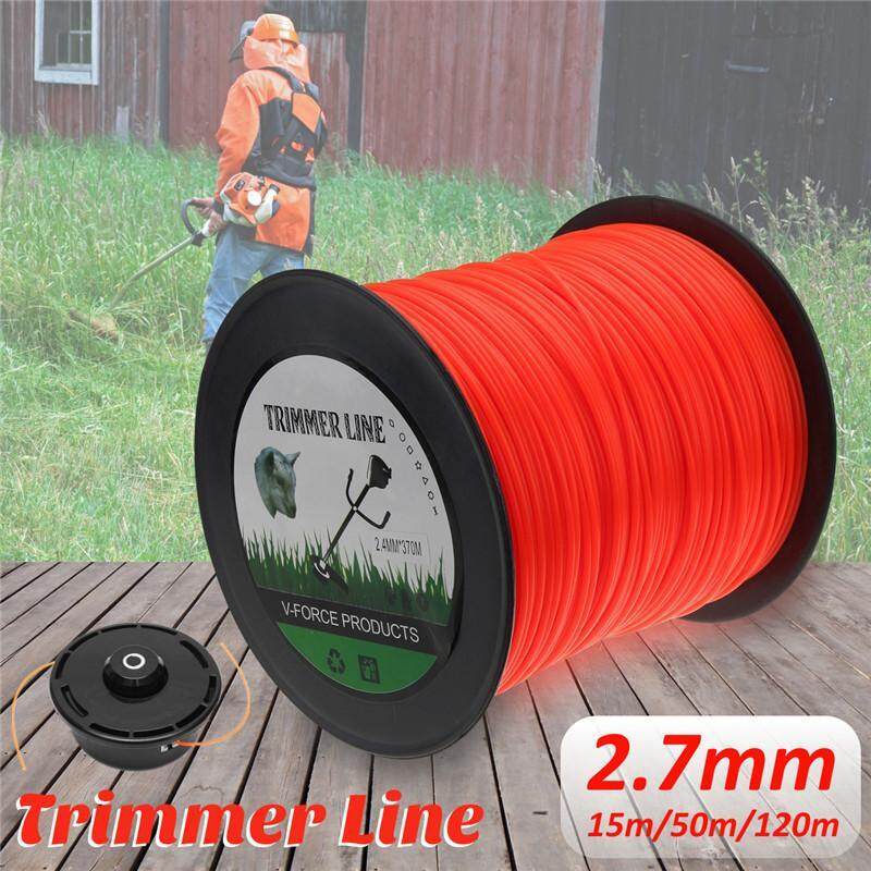 With packaging Orange 2.7mm 15m 50m 120m Trimmer Line Mower Rope