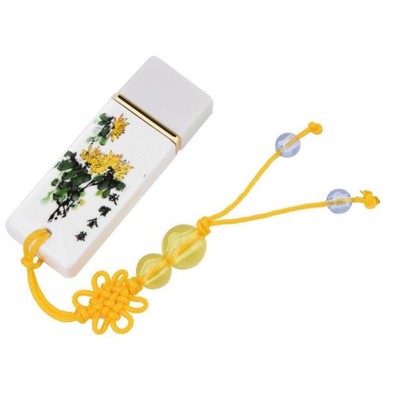Bảng giá Justgogo Chinese Style Printing Creative USB 2.0 U Disk USB Flash Drive 32GB Chrysanthemum - intl Phong Vũ