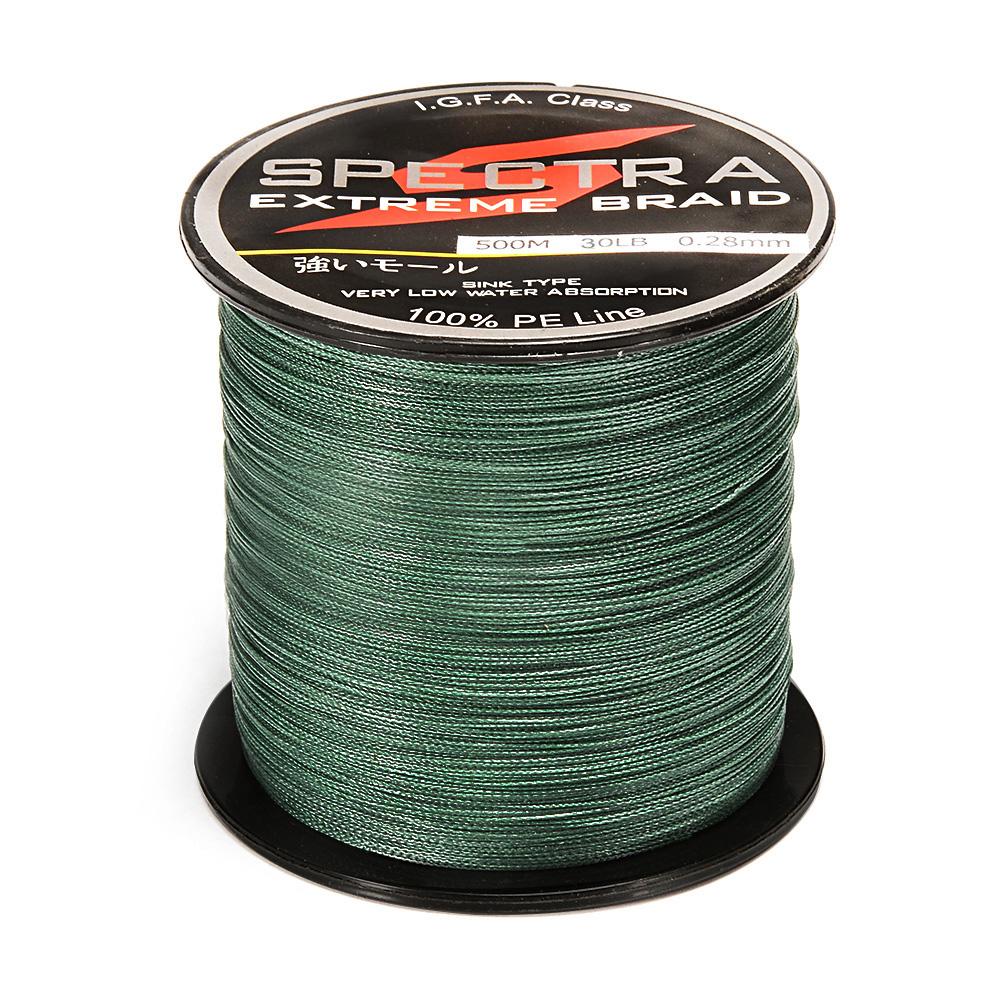 Litake 100%PE Plastic Braided Fishing Line 20LB Test Moss 0.23mm Diameter 500M Length ราคา 145 บาท*ส่งฟรี