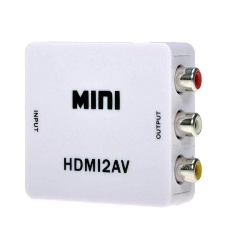 Mini Tổng Hợp 1080 P HDMI Âm Thanh RCA Video CVBS AV Adapter Chuyển Đổi HD TV