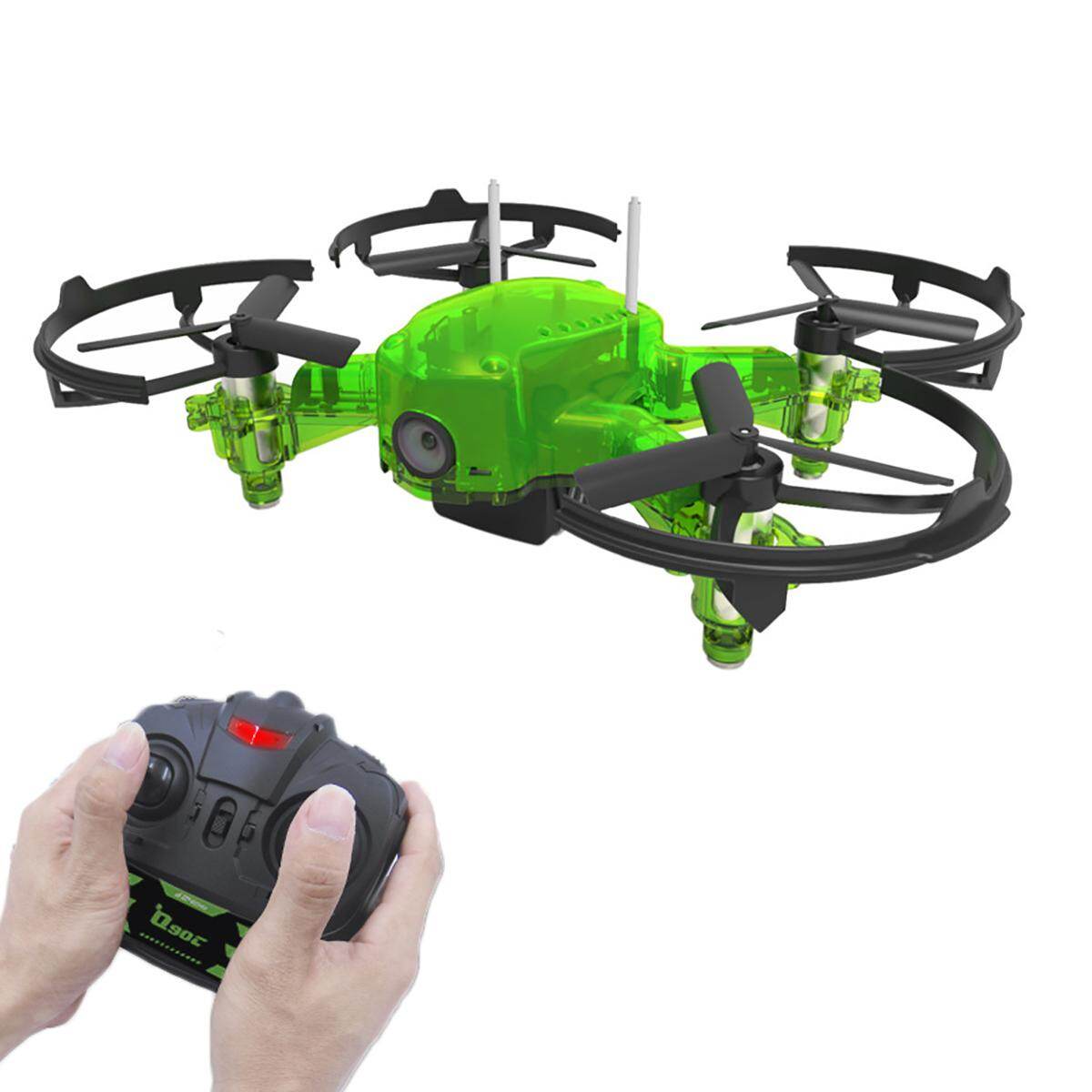 drone with camera and goggles