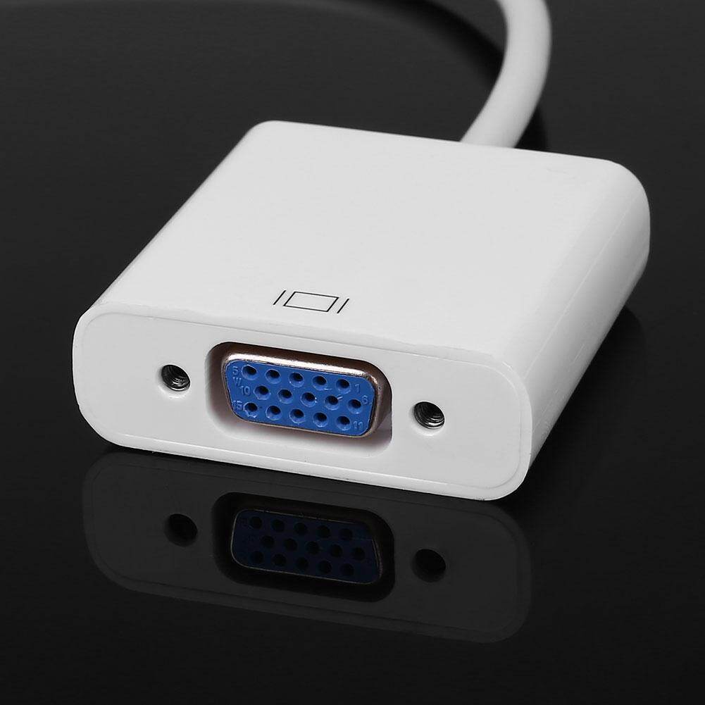 Bali Tampilan Port DP Male Ke VGA Female M/F Kabel Adaptor Video untuk TV Laptop-Intl