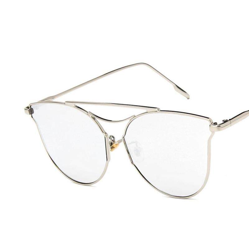 Giá bán YC Women Fashion Metal Hollow Cat Eye Sunglasses Outdoor UV400 Glasses