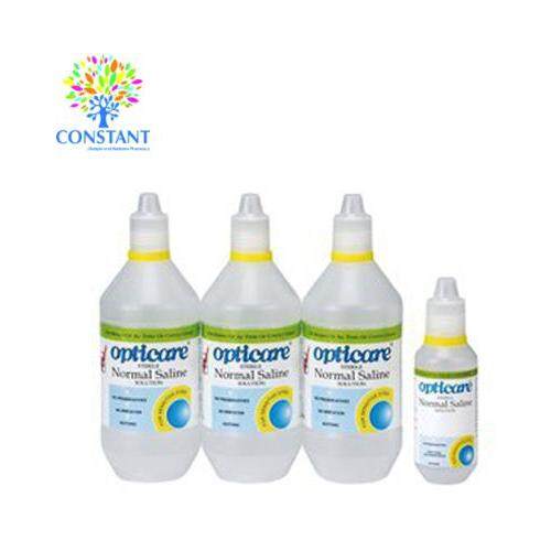 Opticare Normal Saline Solution 500ml x 3 + 120ml