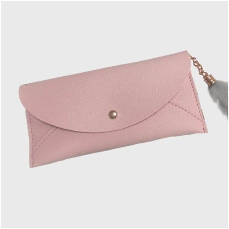 OTO8 Wanita Dompet Modis Dompet Dompet Kasual Clutch (Merah Muda) OTO8 Wanita Dompet Modis Dompet Dompet Kasual Clutch (Merah Muda)
