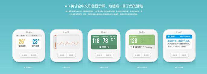 xiaomi blood pressure watch