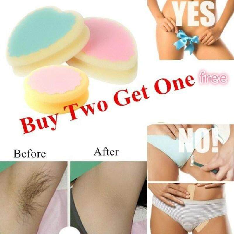 (buy 2 Get 1 Free) Popular Magic Painless Hair Removal Depilation Sponge Pad Remove Hair Remover