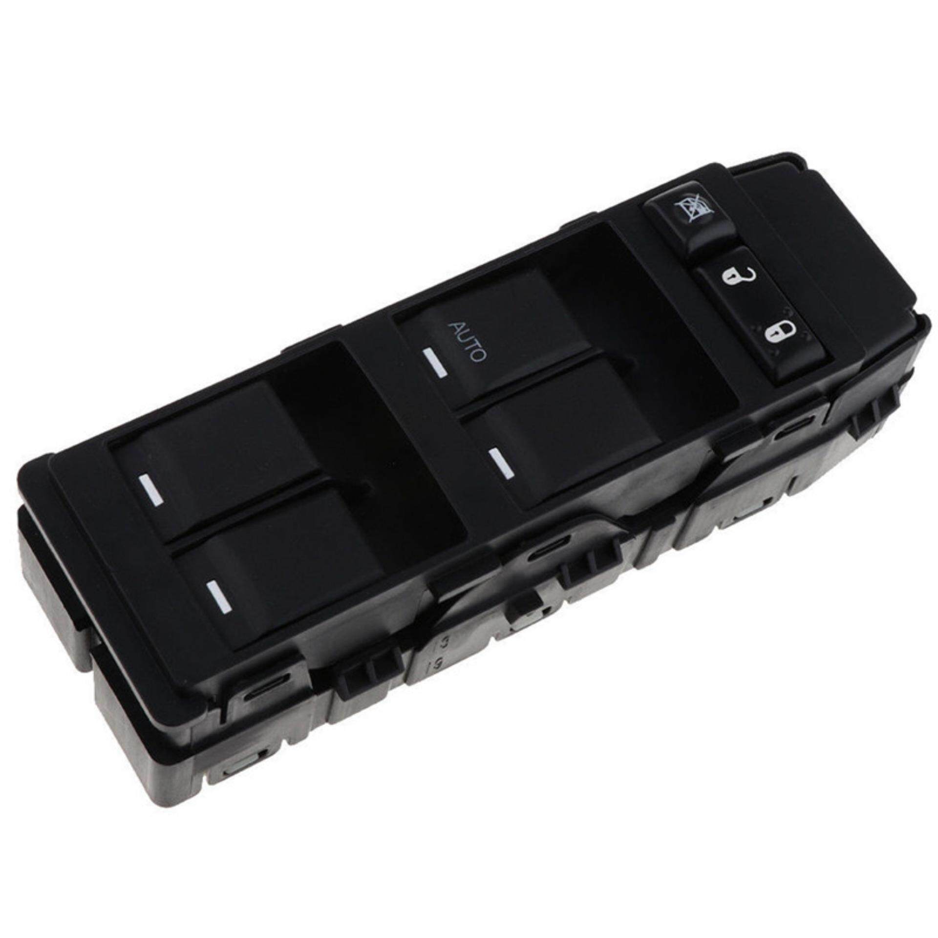 Jendela Kontrol Master Driver Sakelar Jendela Auto Atas/Bawah Hitam