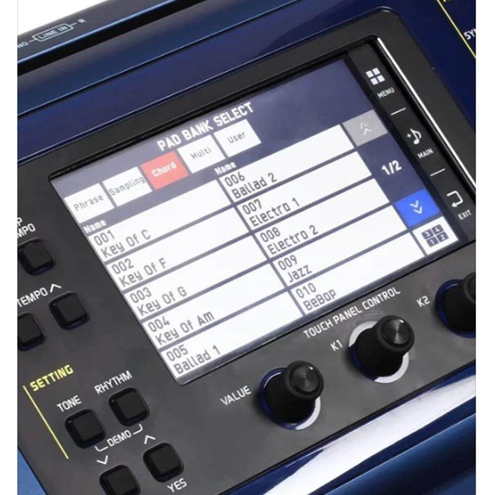 61 Key Casio MZX500 Electronic Keyboard Arranger Piano Organ 1100