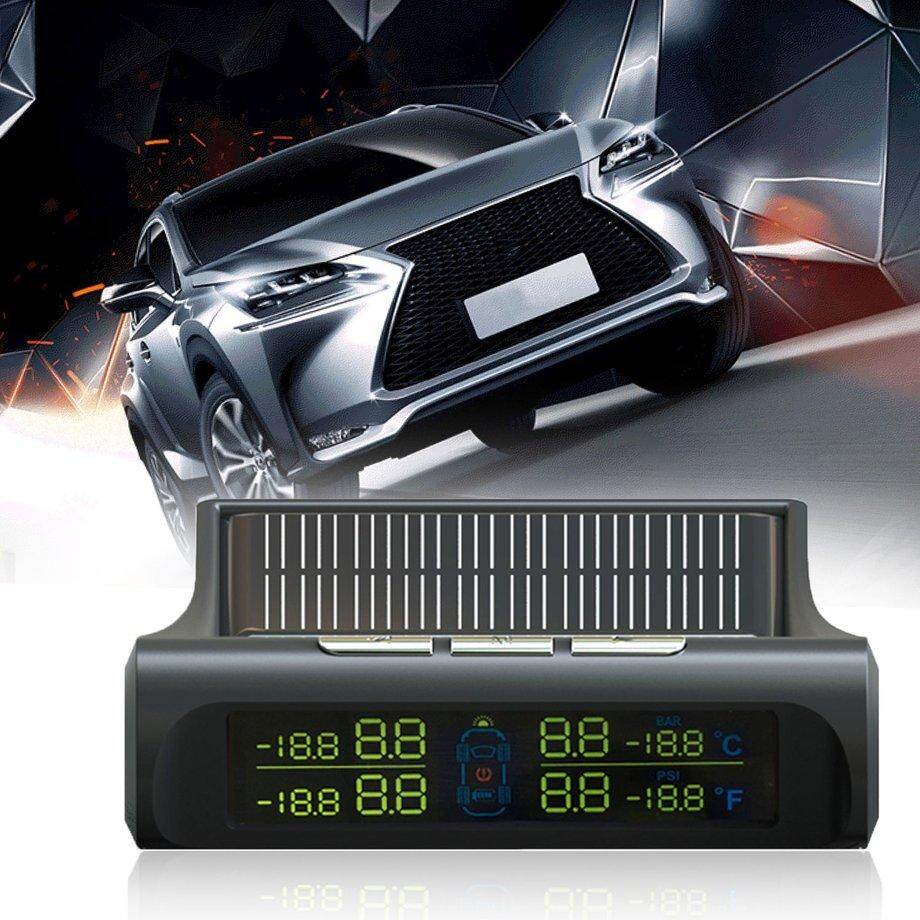 ERA Solar Powered แรงดันยาง TMPS เครื่องวัดความดันลมยาง Real - time Detection ALARM W/เซนเซอร์ภายนอก ERA Solar Powered แรงดันยาง TMPS เครื่องวัดความดันลมยาง Real - time Detection ALARM W/เซนเซอร์ภายนอก