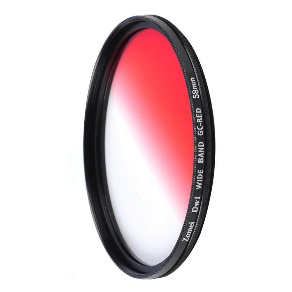 58 Mm/67 Mm Ultra Ramping Filter Warna Lensa Perlengkapan untuk Canon Nikon (Merah)-58 Mm