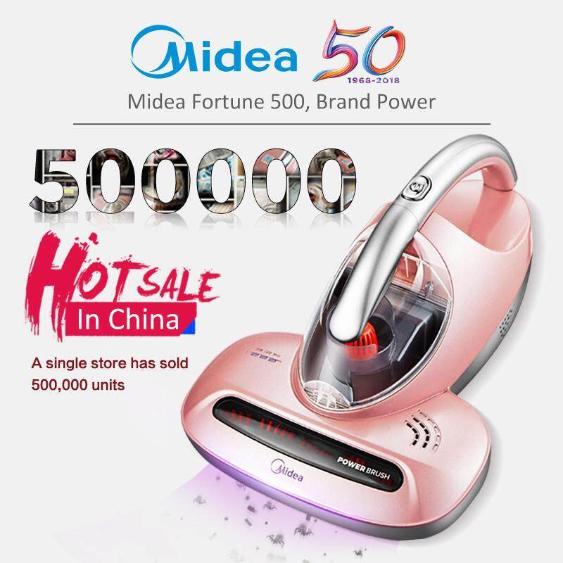Midea B3 Handheld Anti-Dust Mites UV Vacuum Cleaner with Powerful Suctions Eliminates Mites, Bed Bugs and Allergens for Mattresses, Pillows, Cloth Sofas, and Carpets Singapore