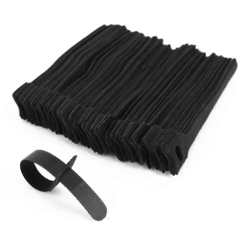 100 x adjustable black nylon cable tie L 15cm - intl