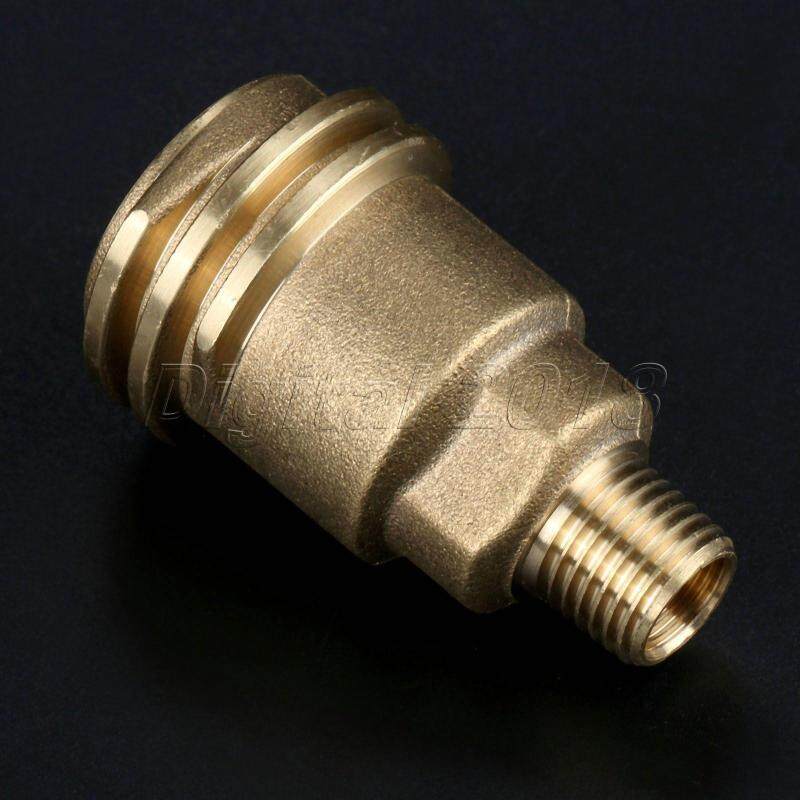 QCC1 Connection 1/4 Inch Male Pipe Thread Propane Gas Fitting Adapter Connector