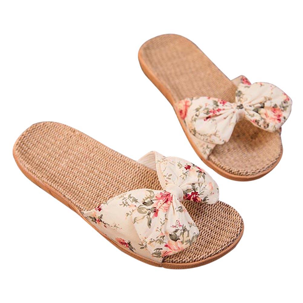 CC 2026 Knitted Double C Flat Slippers Multicolor Woven Sheepskin