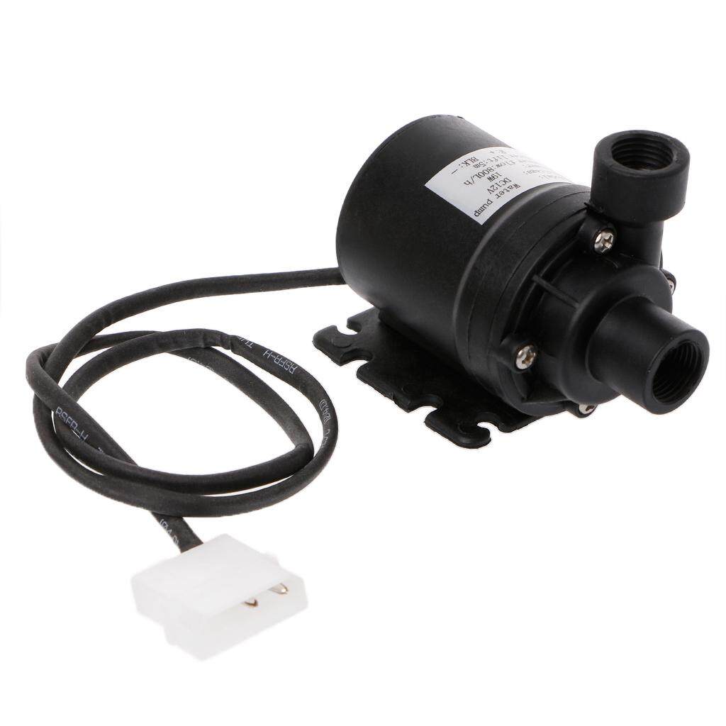 800L/H 5 M DC 12 V มอเตอร์ไร้แปรงระบบทางเดินน้ำปั๊มน้ำ 4 P