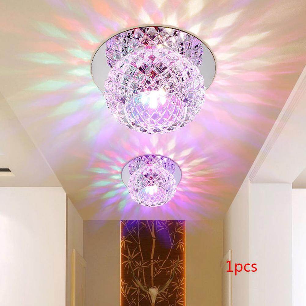 Đèn treo trần nhà pha lê bóng LED 5W - INTL