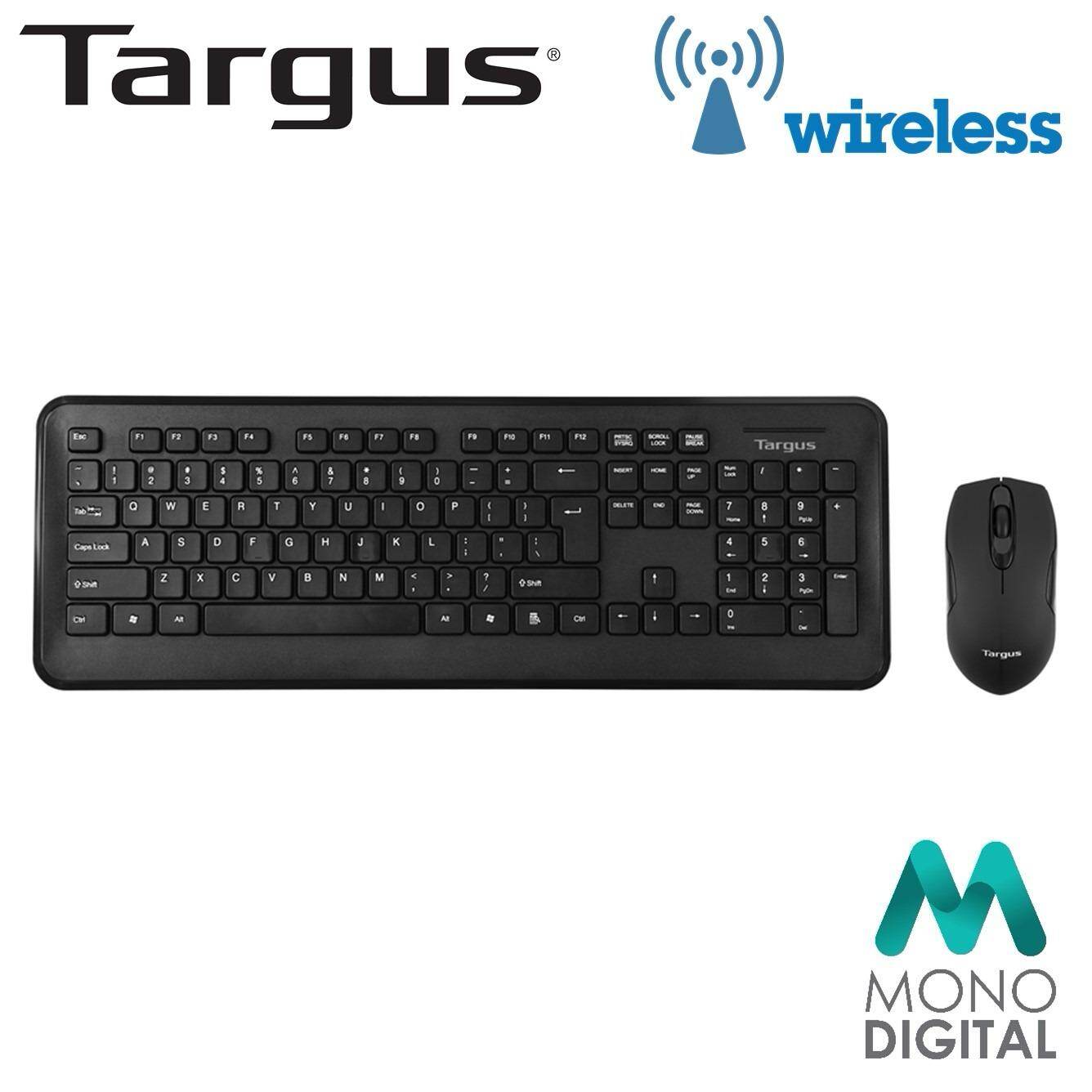 TARGUS KM001 Wireless Keyboard and Mouse Combo Set (Original Targus Malaysia)