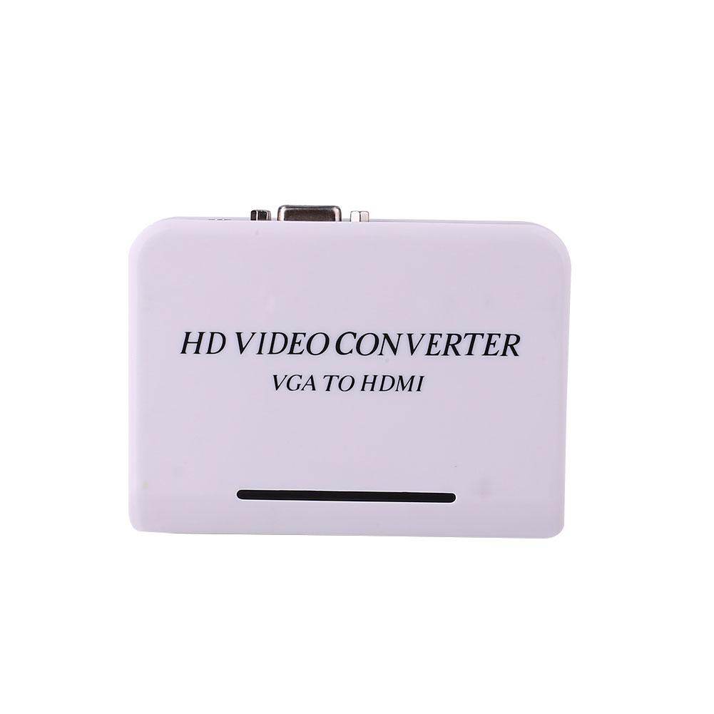Bali VGA Audio Ke HDMI HD Konverter Video Steker Adaptor AS untuk PC Laptop DVD HDTV-Internasional