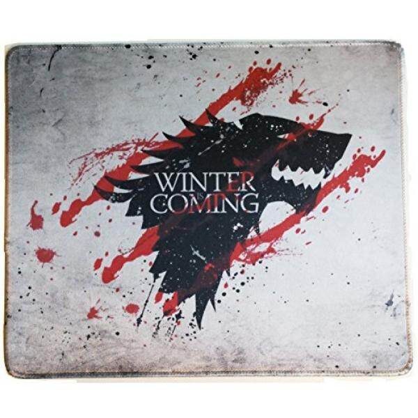 Alas Mouse 12X10 Inch Kaus Game Of Throne Winter IS COMING Utara Serigala Mouse Pad Alas Mouse Besar Alas Mouse Tahan Air-Intl