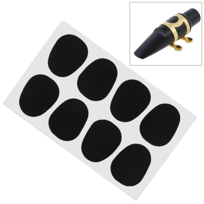8pcs/lot 0.5mm Black Silicone Alto Tenor Saxophone Clarinet Mouthpiece Patches Pads Cushions Malaysia