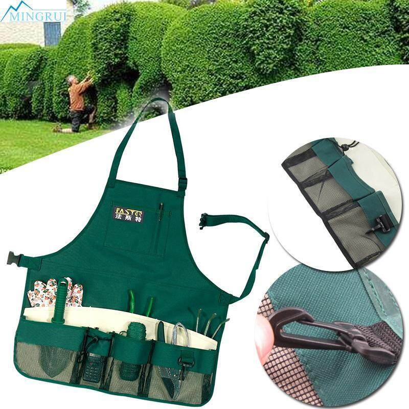 Gardener Storage Apron With/Pockets For Garden Planting Tools Waterproof