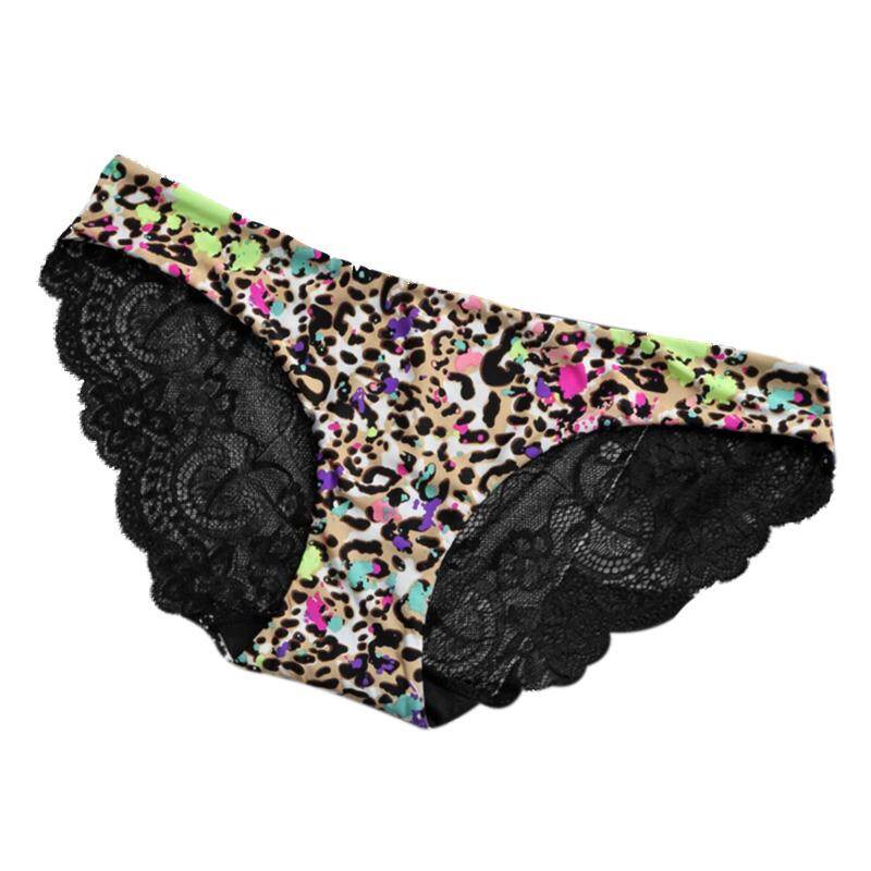 Women Fashion nylon Lace Silk Seamless Underwear Female Breathable Sexy Lace Panties Leopard Multicolor XXL Women Fashion nylon Lace Silk Seamless Underwear Female Breathable Sexy Lace Panties Leopard Multicolor XXL