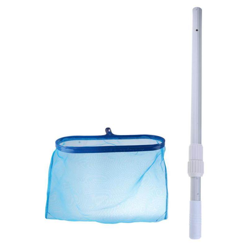 MagiDeal 40cm Deep Nets Swimming Pool / Spa Cleaning Leaf Skimmer Net with 2 Stage Telescopic Pole 100cm