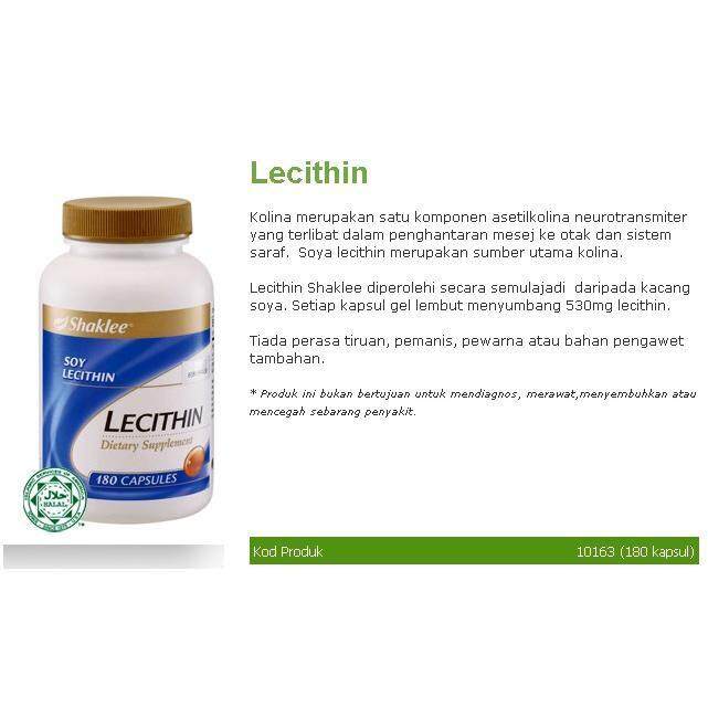 shaklee lecithin (180 capsule) (original)