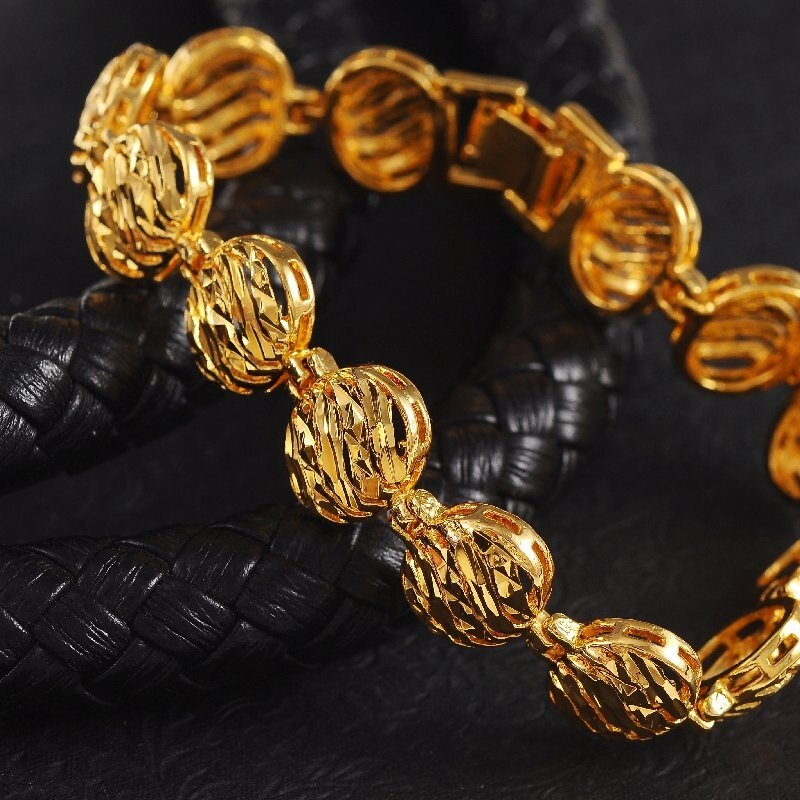 Emas Korea 24k Cop9I6 Golden Jaguar Bracelets(208664) PGMall