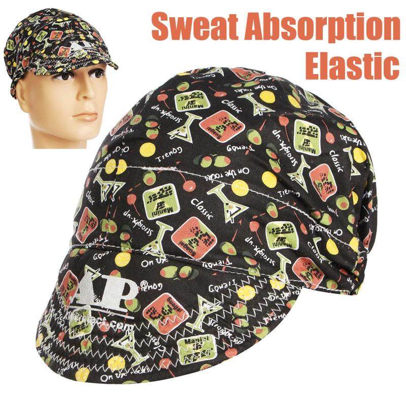 3PCS Universal Sweat Absorption Elastic Welding Welder Hat Cap Soft Cotton Happy Hour