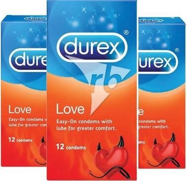 Durex Love Condoms x 12 boxes(1 carton)