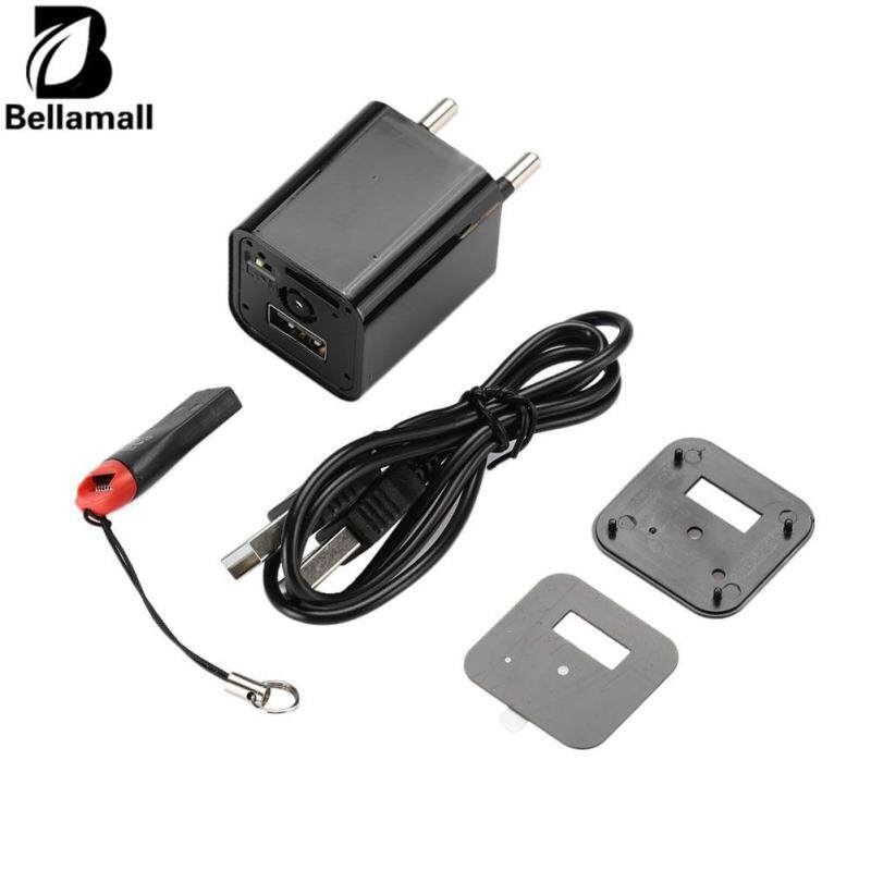 Bellamall:1080P Spy Camera Wall Charger UX-8 Mini Plug USB 2.0 TF 32G Anti Theft Safety EU plug