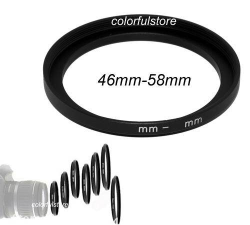 【Hot ticket】 Hot 46Mm Đến 58 Mm 46Mm-58Mm 46-58 Mm 46 58 Vòng Tăng Cường Kim Loại Ống Kính Máy Ảnh Ống Kính Bộ Lọc Bộ Chuyển Đổi Bước L06