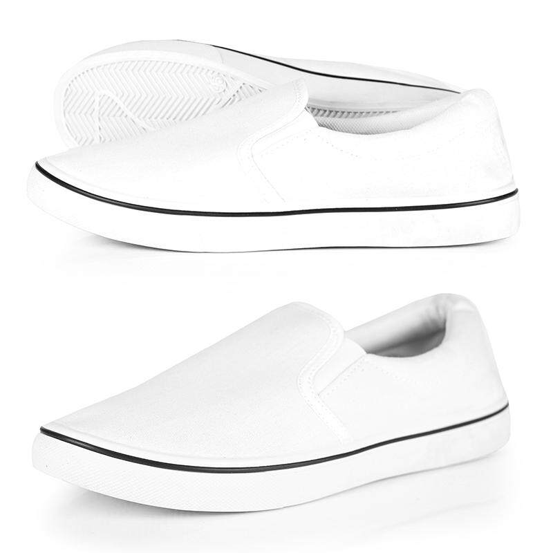 KM Big Sizes Adult White Shoe [M22043]