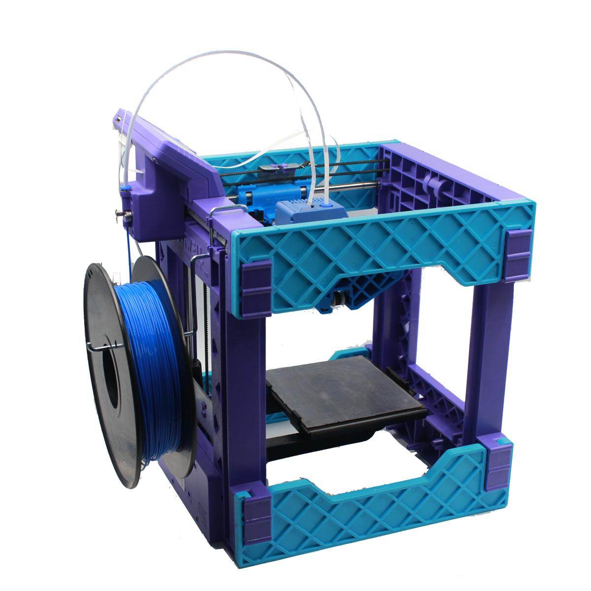 Pena Myriwell RLD-200C Mini Desktop DIY 3D Perangkat Printer 112X112X122 Mm Ukuran Cetak Rumah Tangga Pendidikan dengan Warna-warni Bingkai ABS /Terjamah Layar LCD/Nosel Khusus Dukungan 1.75 Mm Filamen PLA