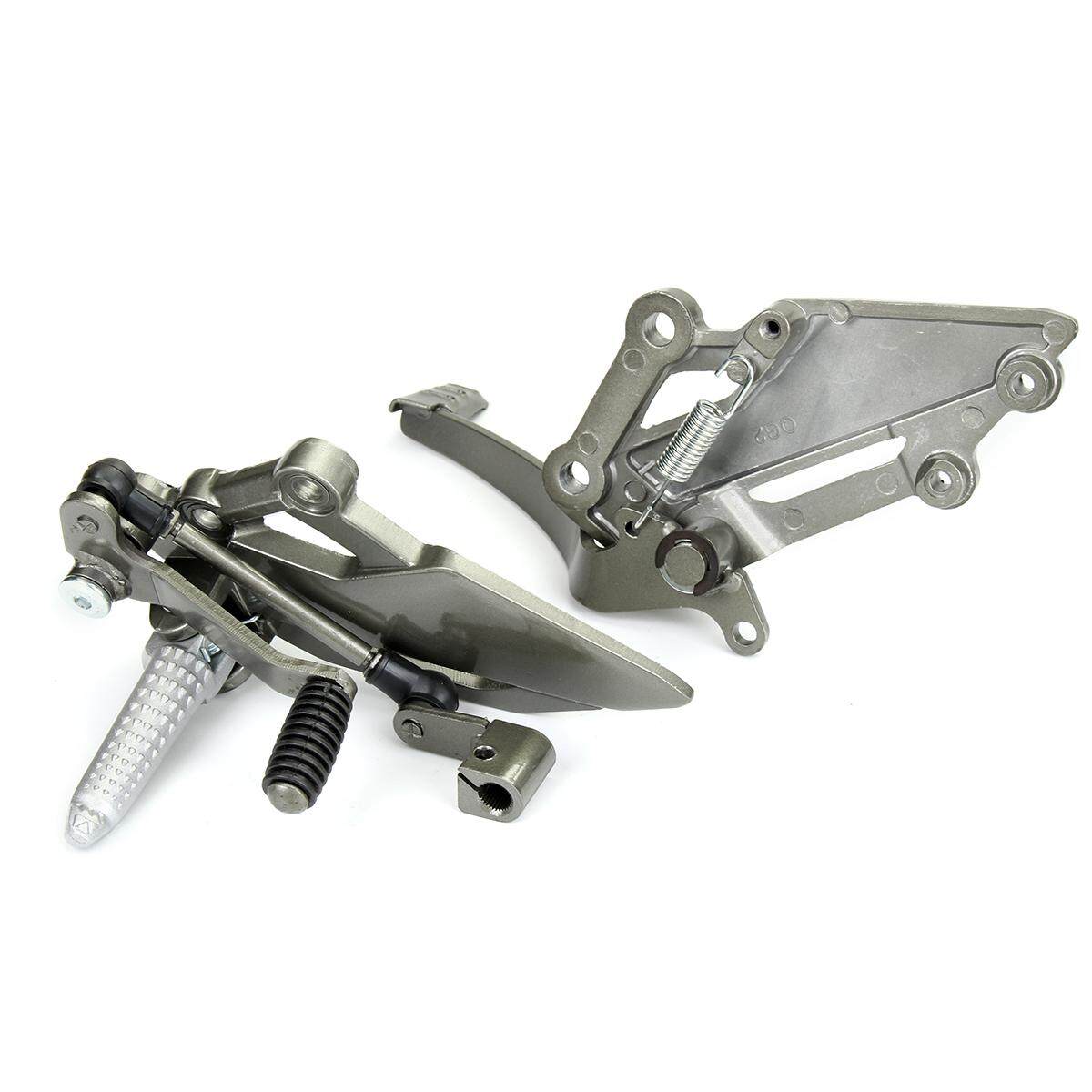 2x Left Right Rear Foot Peg Brake Pedal Footrest Bracket For Kawasaki